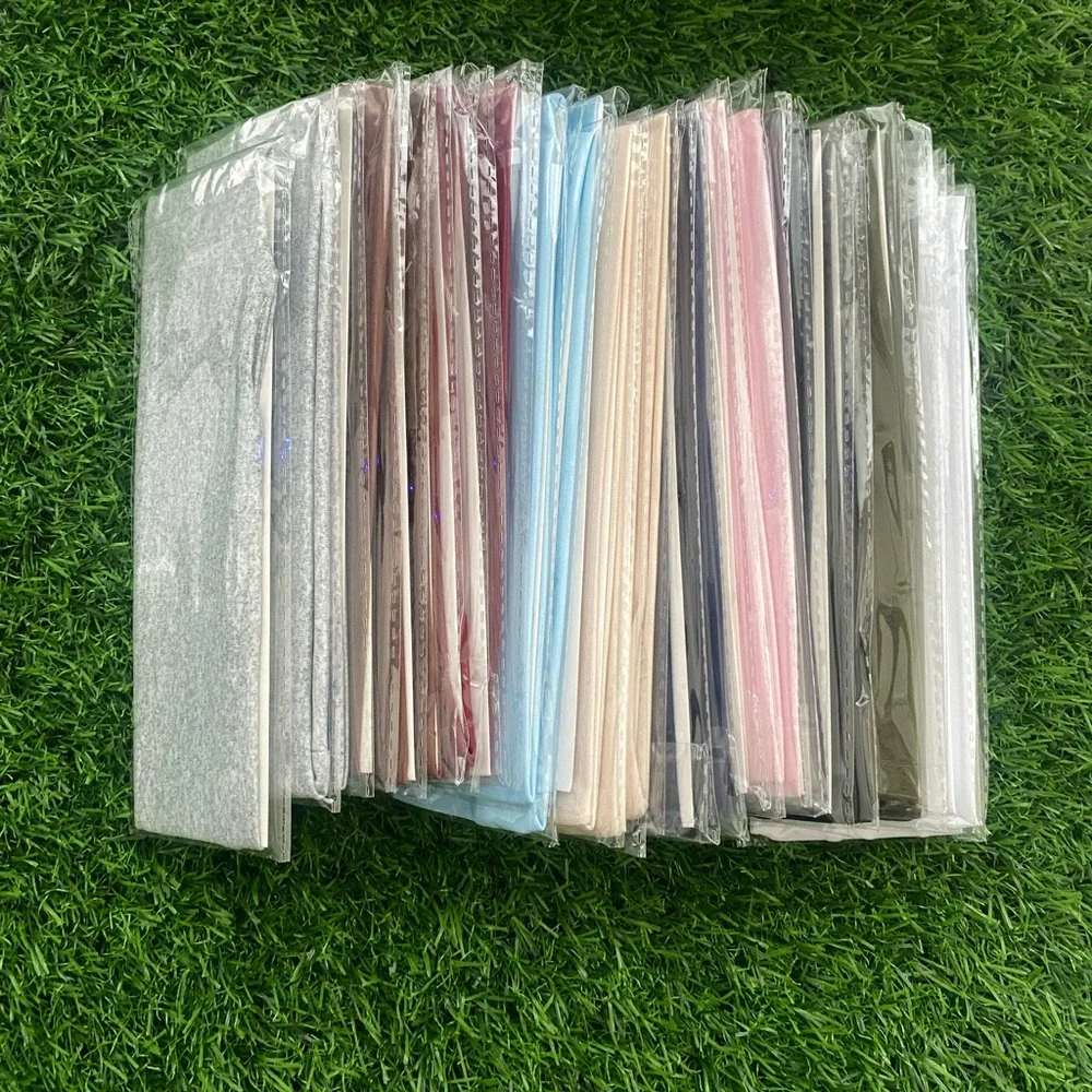 30 Pcs Multicolored Workout Stretchy Cloth Headbands Non Slip Yoga Sports Hair .